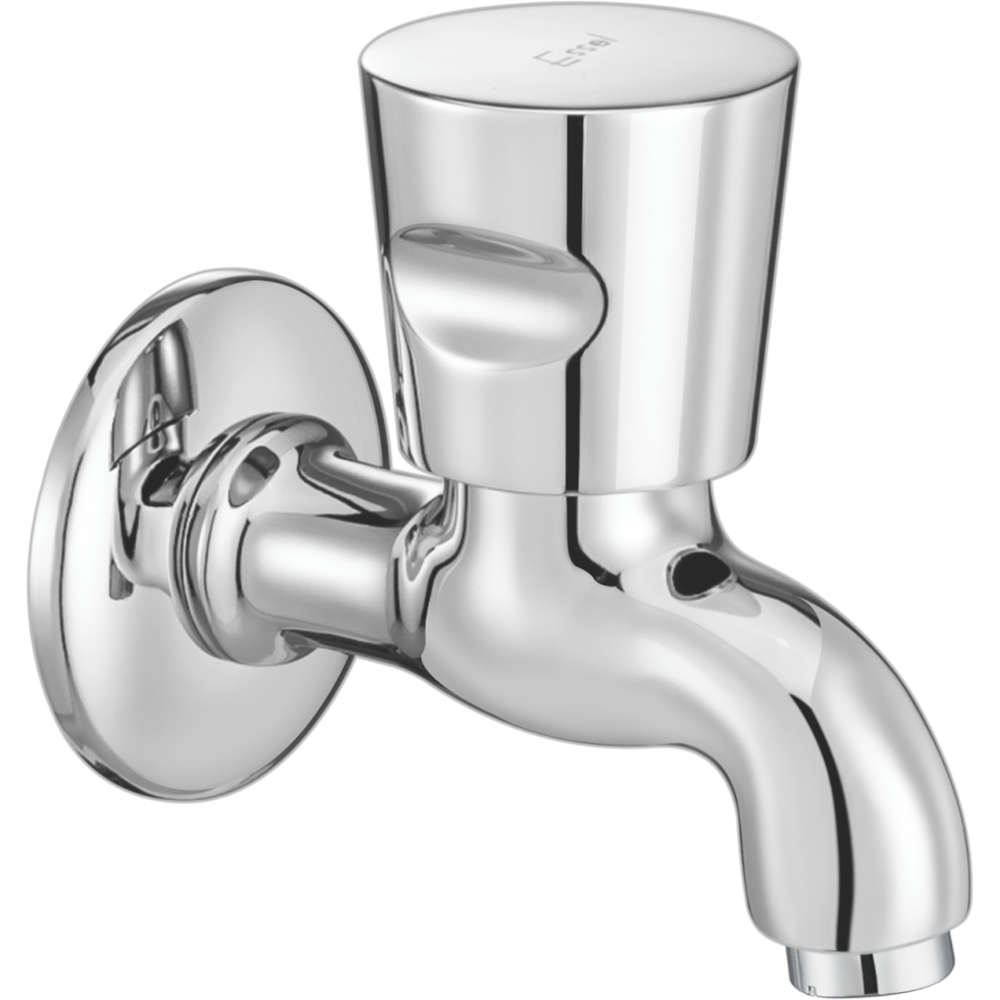 110045 - Bib cock with aerator  and wall flange