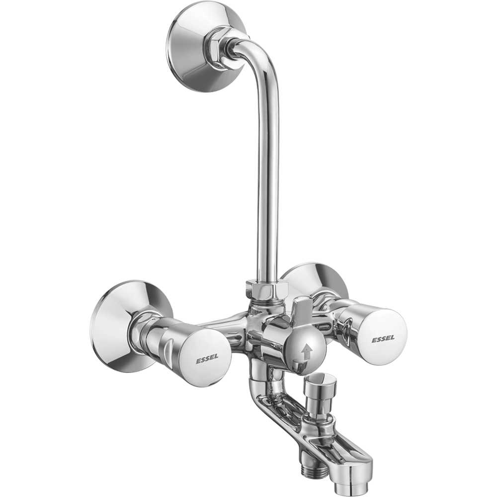 110064 - Wall mixer with inbuilt 3 in 1  arrangement provision for hand