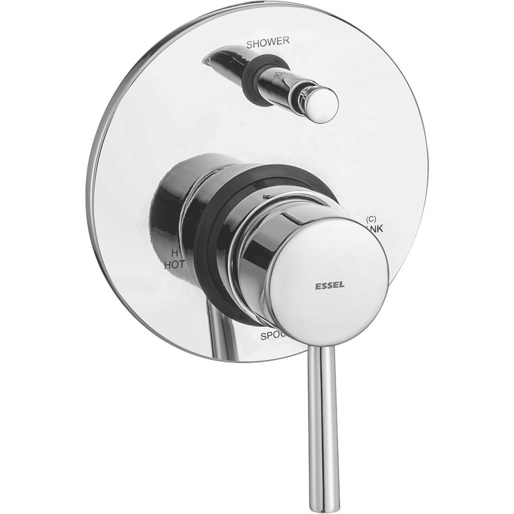 Single lever diverter upper part  compatible with 3 inlet diverter