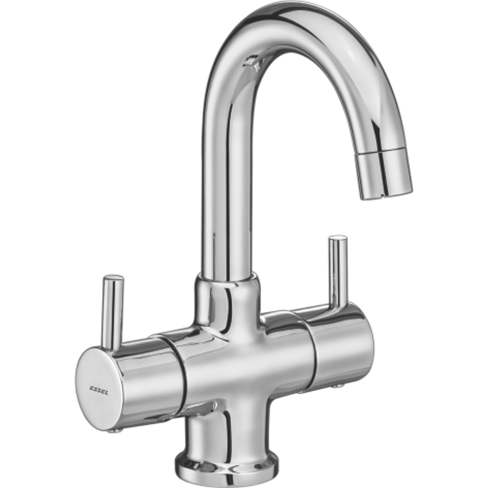 131066 - Central hole basin  mixer with fixed spout