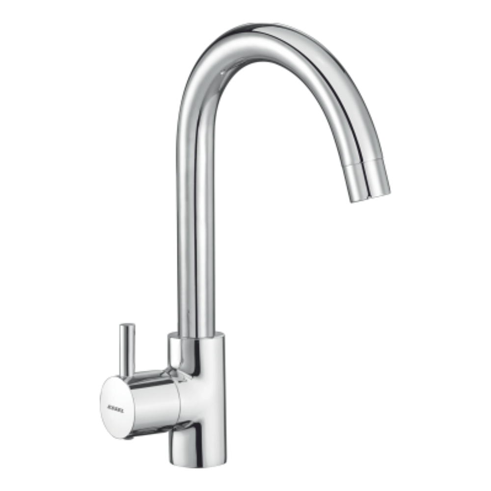131154 Sink cock - table mounted with  full motion spout and aerator