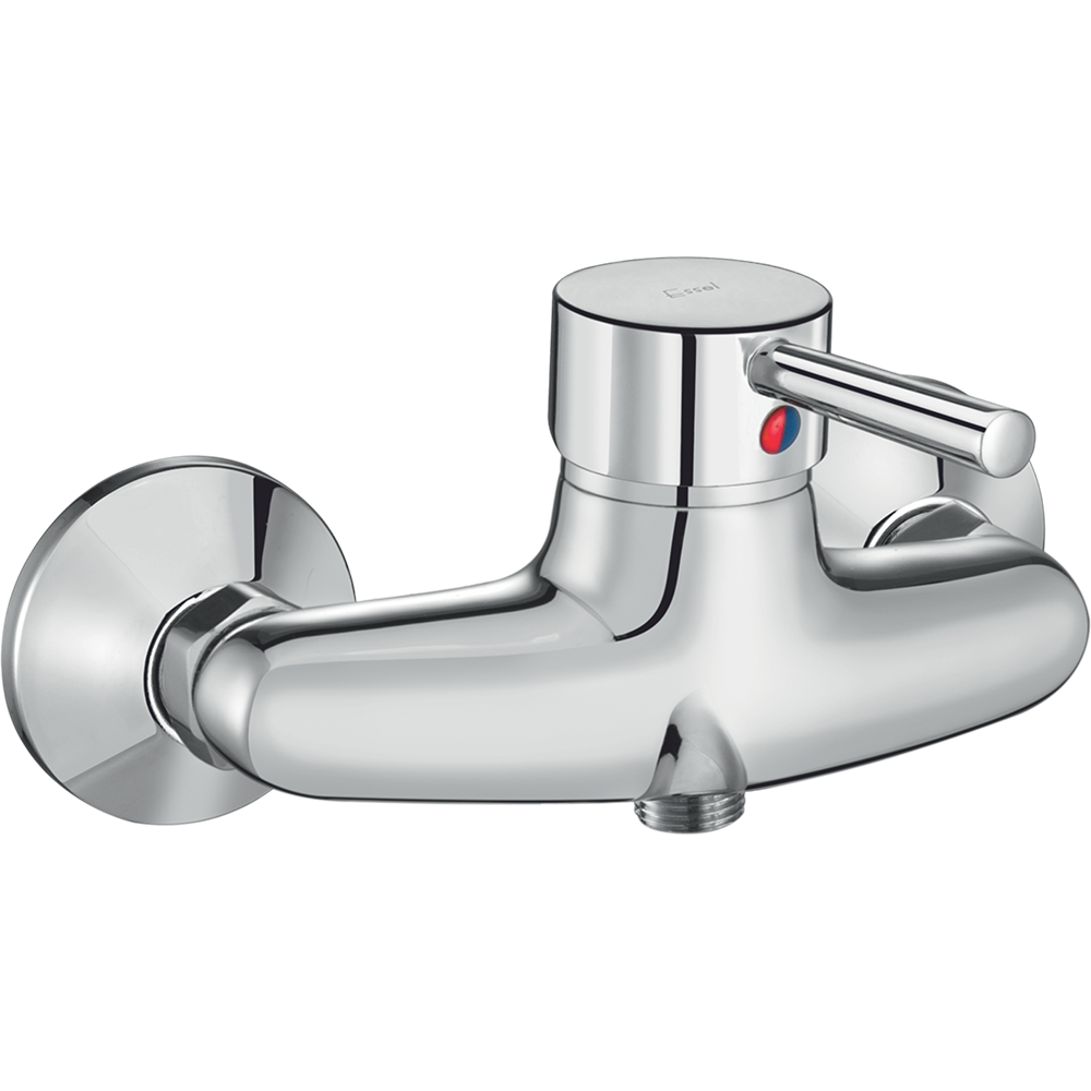 131306 - Single lever exposed  wall mixer with provision  for telephone shower