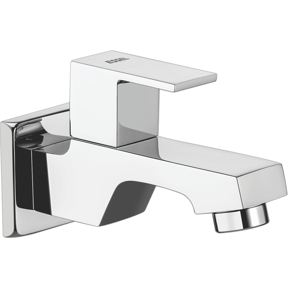 132055 - Two way bib cock with  aerator and wall flange