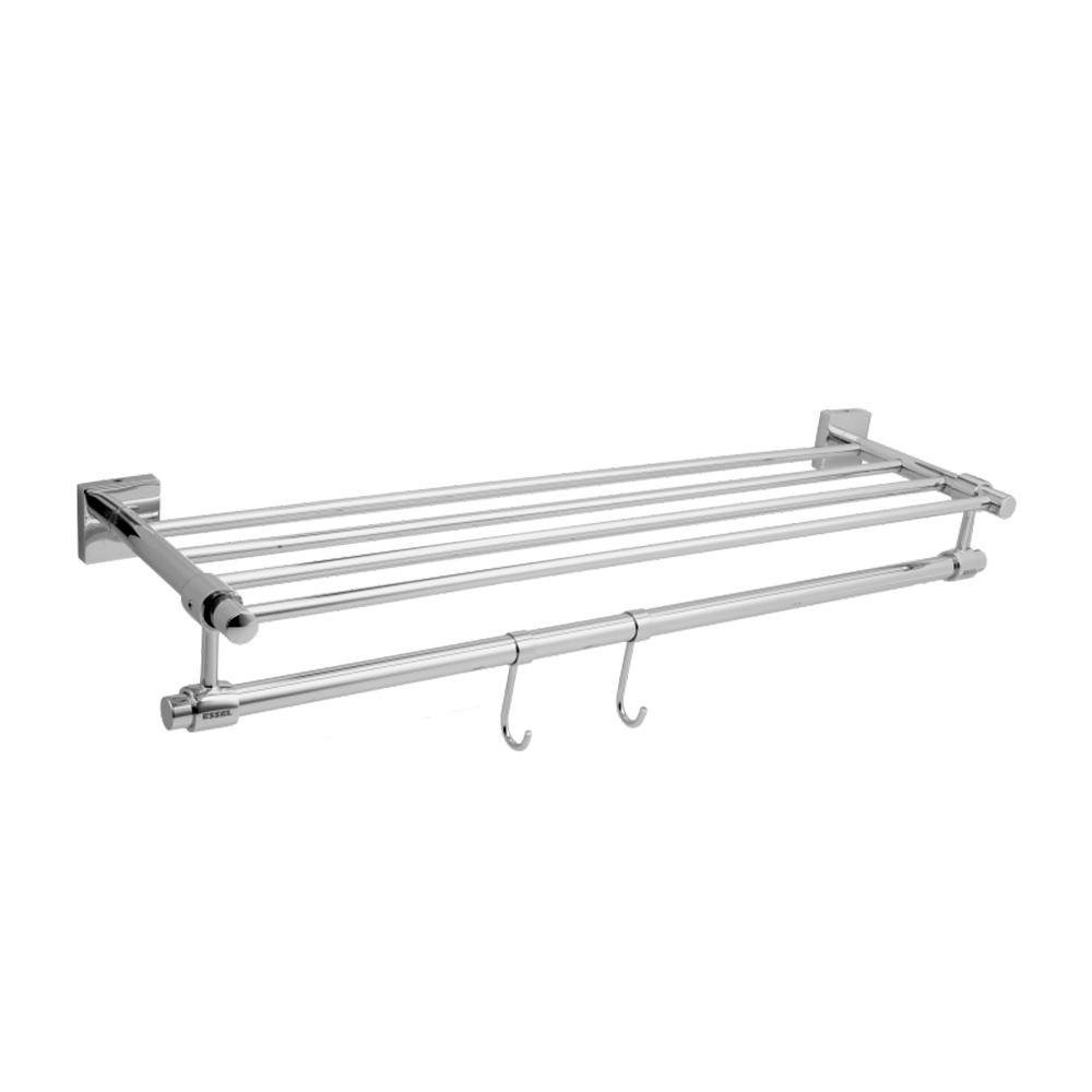132428 - Towel rack with hook 24"