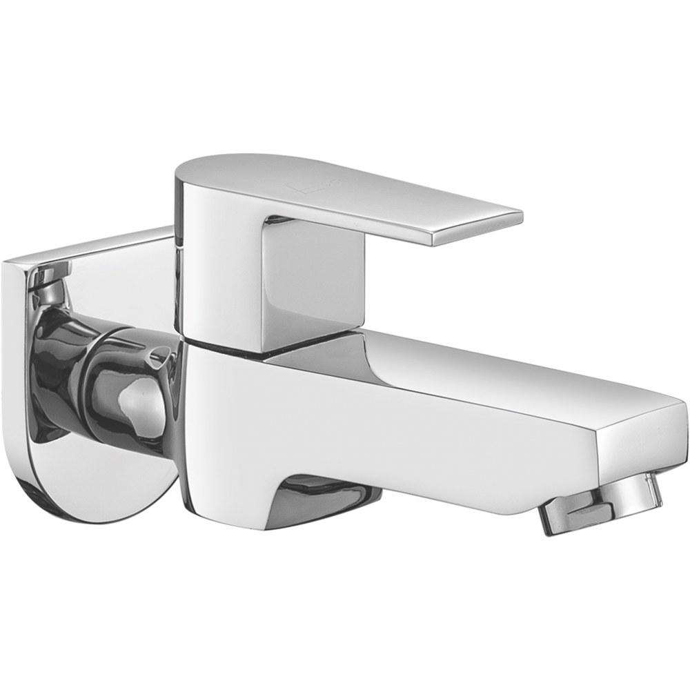 138045 - Bib cock with aerator  and wall flange