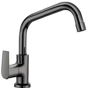 138354 - B  Sink cock extended - table mounted  with full motion spout and aerator
