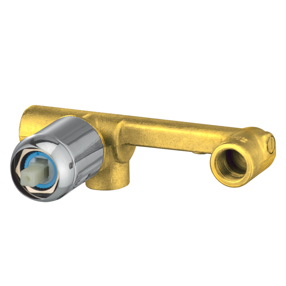 180208 - Single lever conc basin mixer wall mounted 35mm (body only)