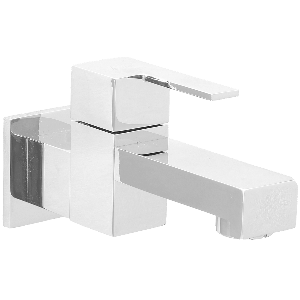 203045 - Bib cock with aerator and  wall flange