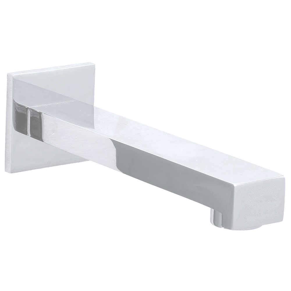 203070 - Plain spout with wall flange