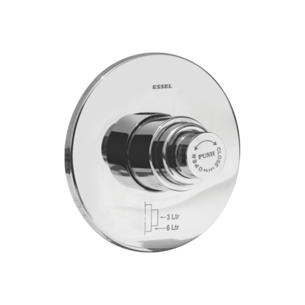 302025 - Dual flush valve conc push type 32mm
