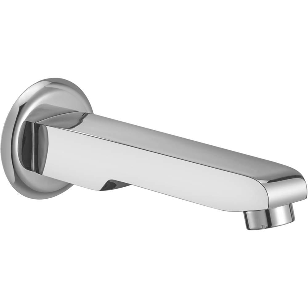 310005 - Plain spout with wall flange