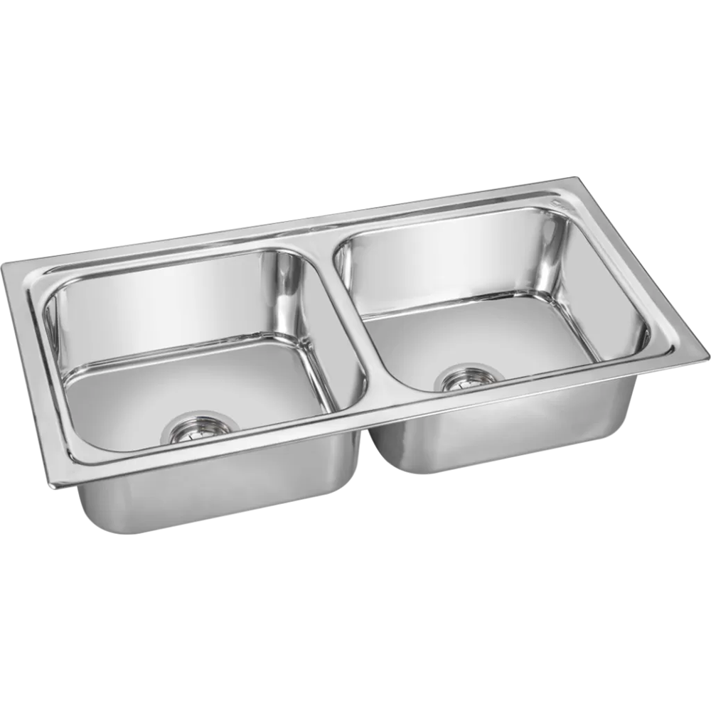 534237/524237/533237/523237 - Double bowl sink 37"x18"x9"