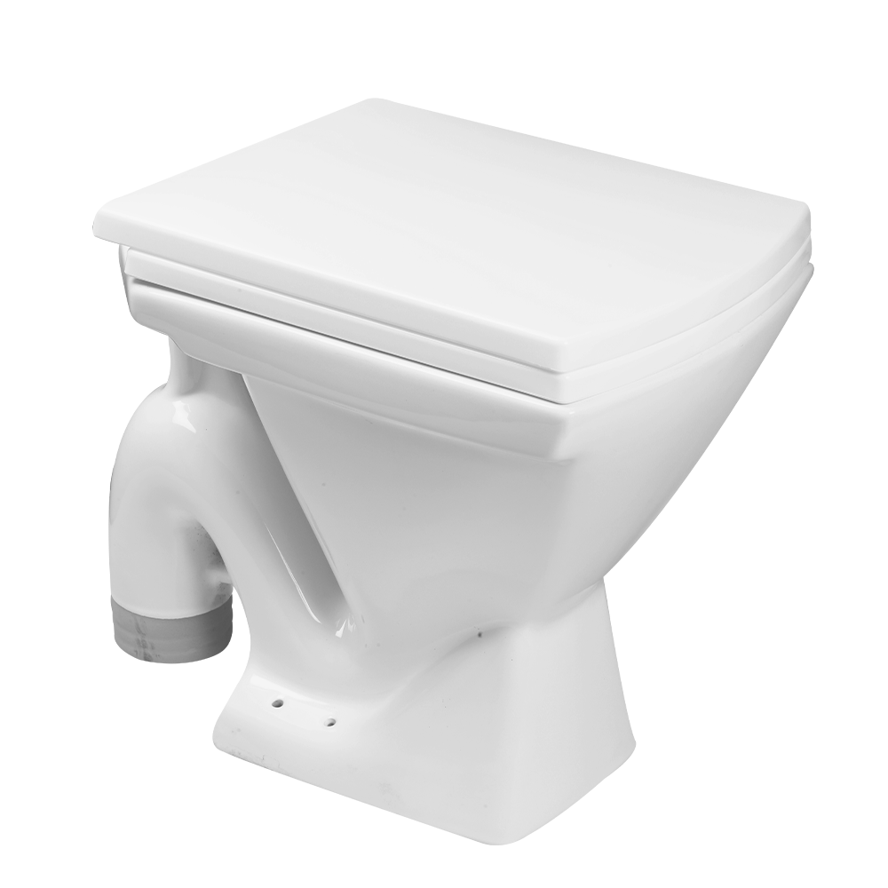 EACT -  Conventional EWC square with seat cover  550x335x400 mm