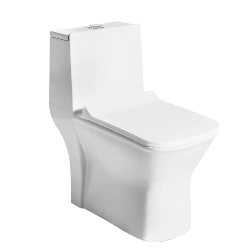 EAST- One piece water closet with seat cover - 660x355x720mm