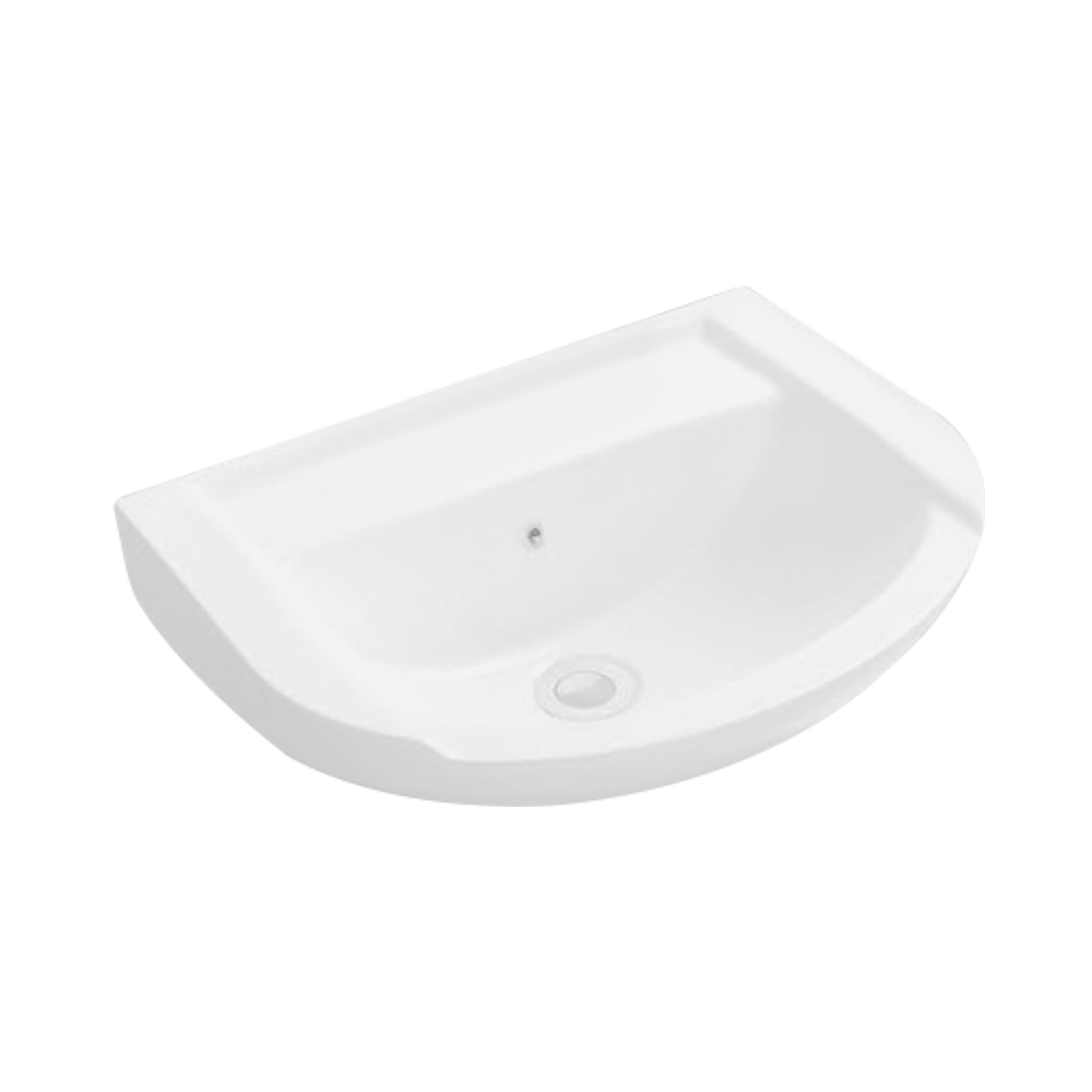 ECOX -  Wall hung basin - 490X380X210
