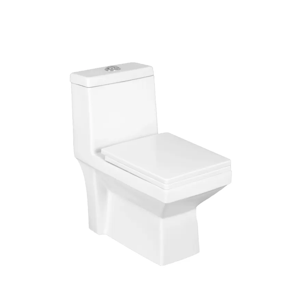 ENOL - One piece water closet with seat cover - 680x360x710 mm