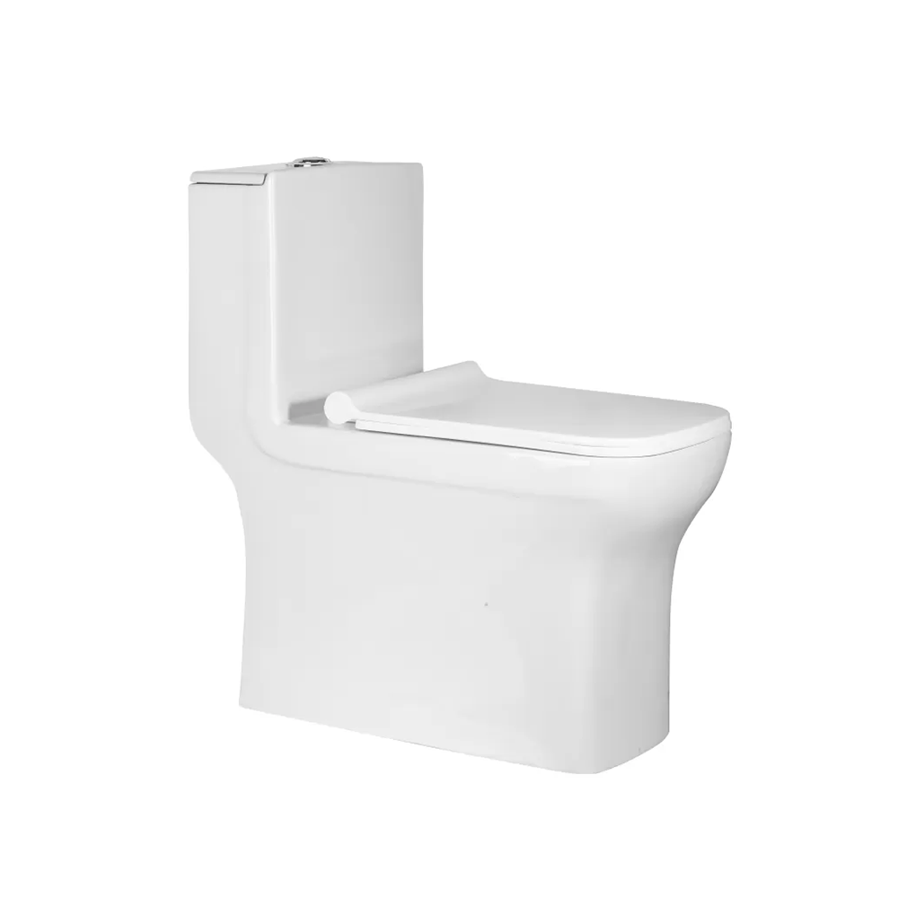 ETIC - One piece water closet with seat cover - 655x350x730 mm