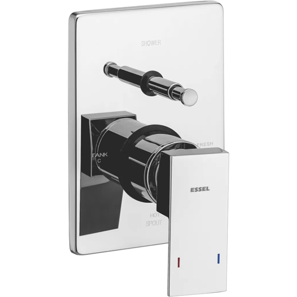 Single lever diverter upper  part compatible with high  flow (45mm)